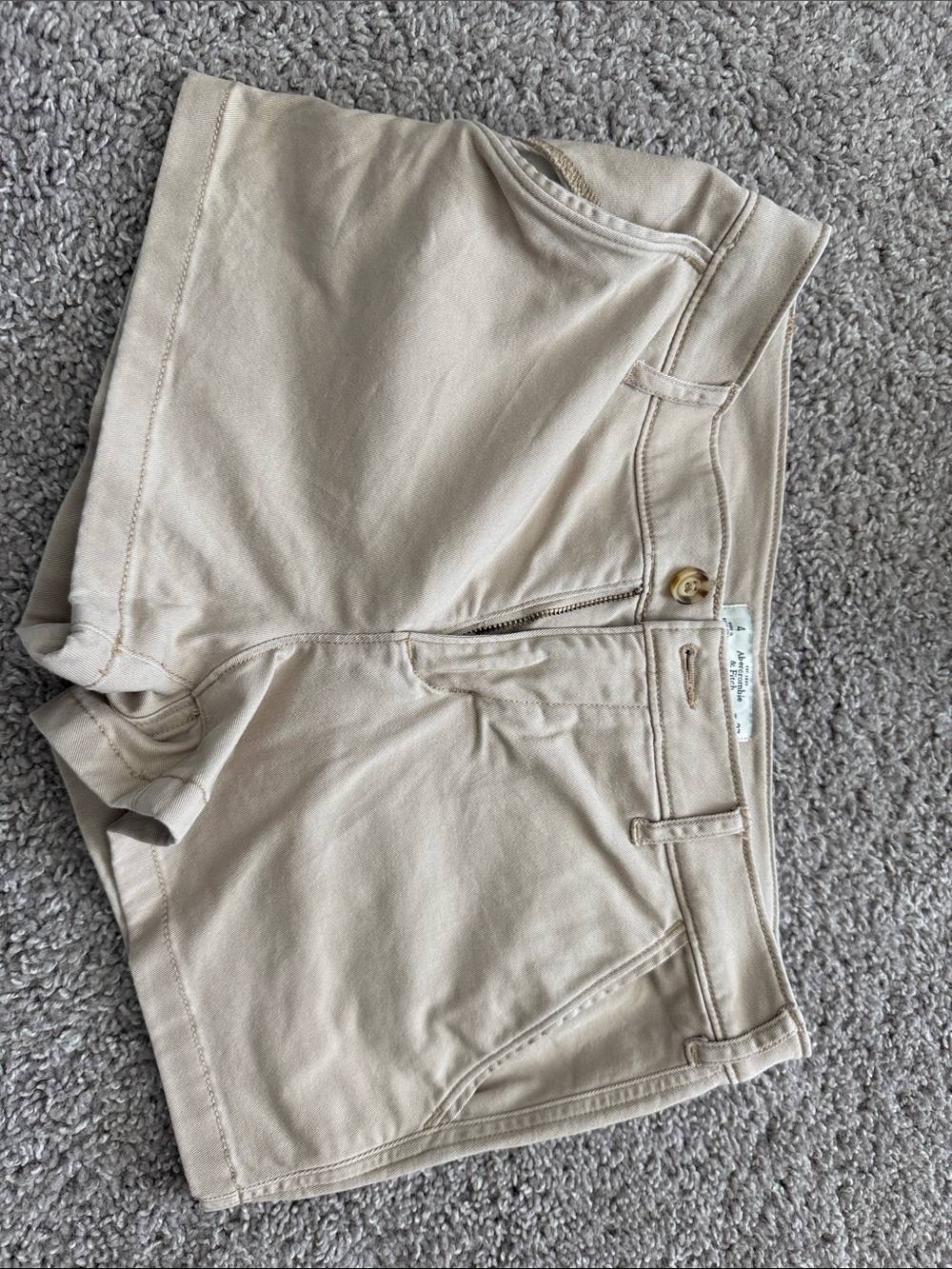 Abercrombie & Fitch Tan Women's Shorts
